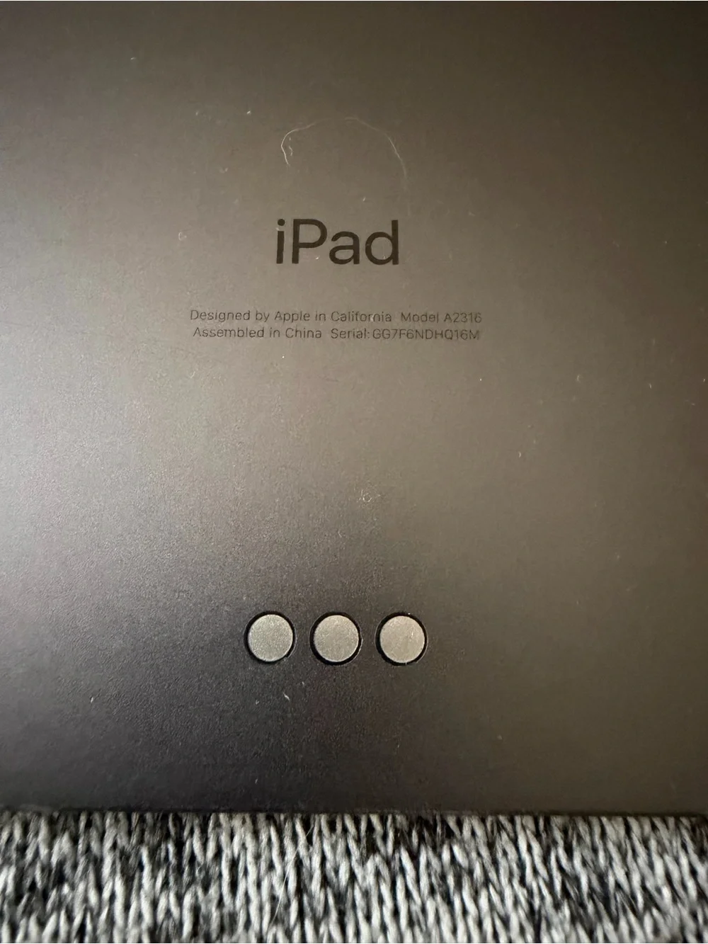 Apple iPad Air Space Gray 4th Gen with White Apple Pencil